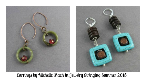 2 pairs of earrings by Michelle Mach