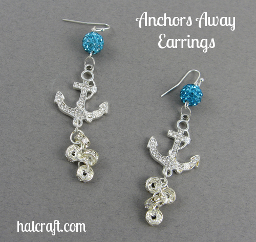 Anchors Away Earrings by Michelle Mach