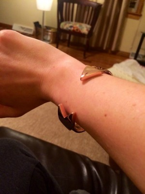 Melissa's arrow bracelet