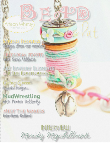 Bead Chat Magazine cover