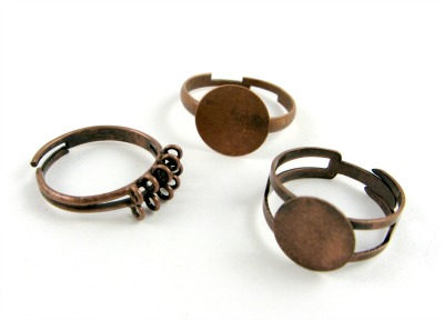 Copper rings by Halcraft USA