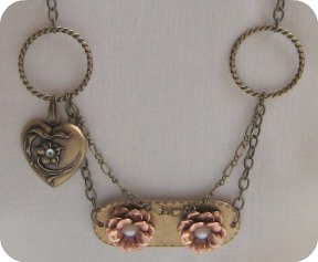 Closeup of Donetta's necklace
