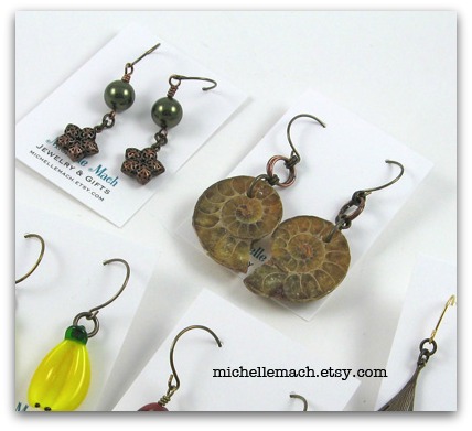 Earrings at Craft Show