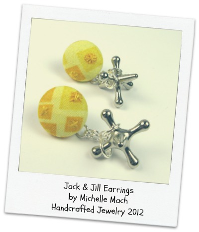 Playing Jack Earrings by Michelle Mach