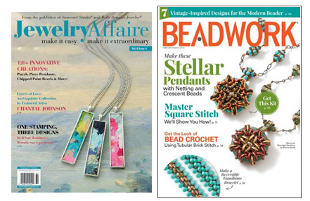 Beadwork and Jewelry Affaire Magazines