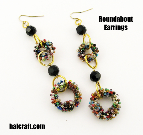 Roundabout Earrings by Michelle Mach