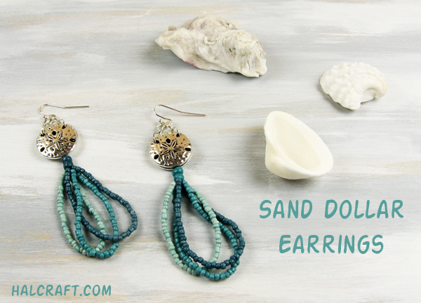Sand Dollar Earrings by Michelle Mach